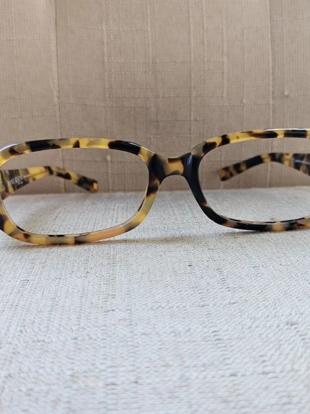 Anne Klein New York Eyeglasses Frame Brown Tortoise Eyewear Glasses AKNY3140
